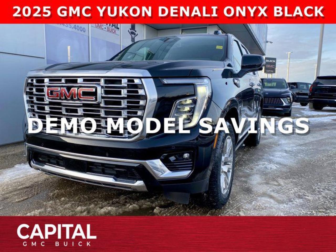 New 2025 GMC Yukon Denali 4WD for sale in Edmonton, AB
