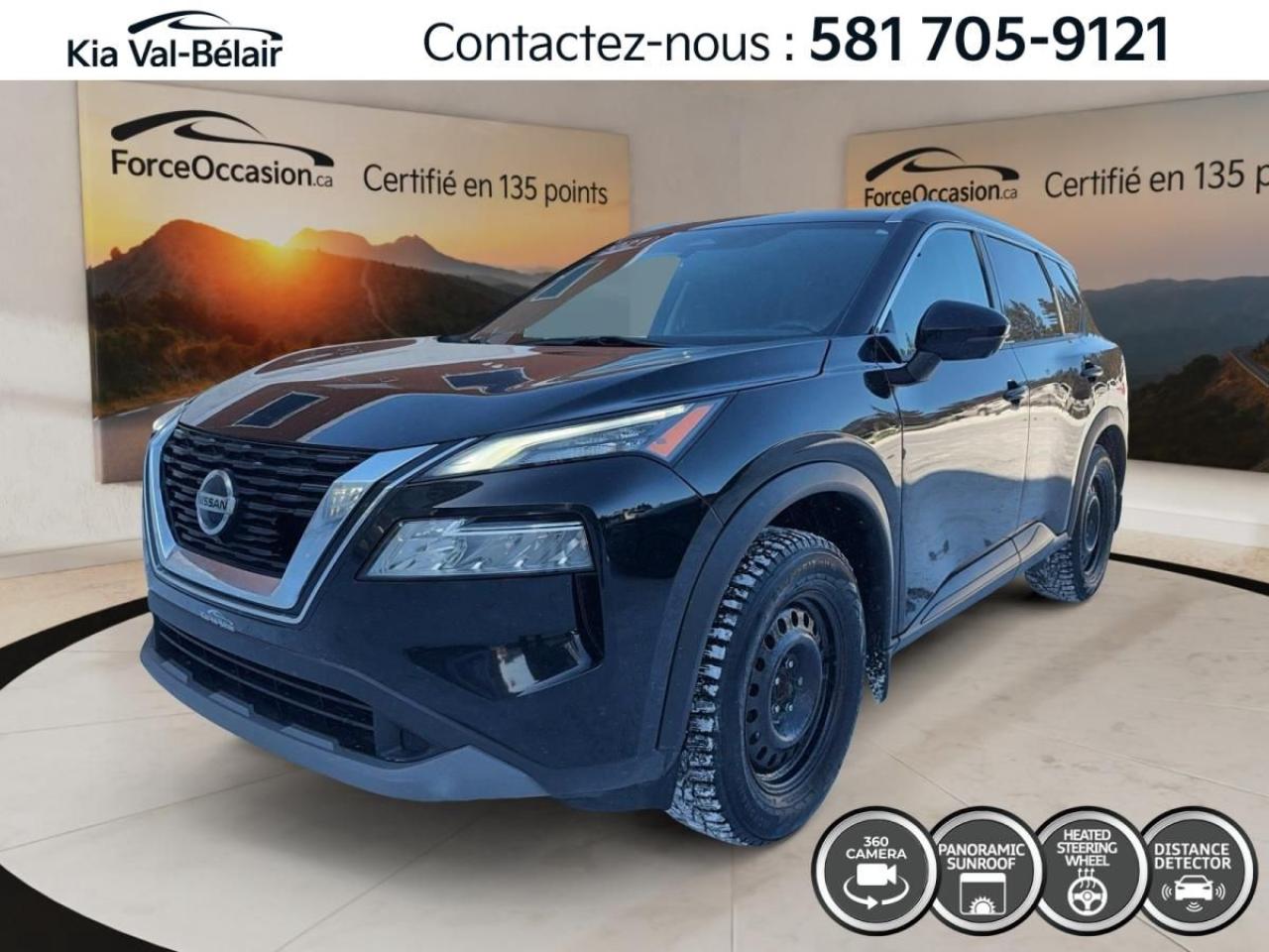 Used 2021 Nissan Rogue SV *AWD *TOIT PANO *CAMÉRA *BI-ZONE *SIÈGE CHAUFF for sale in Québec, QC