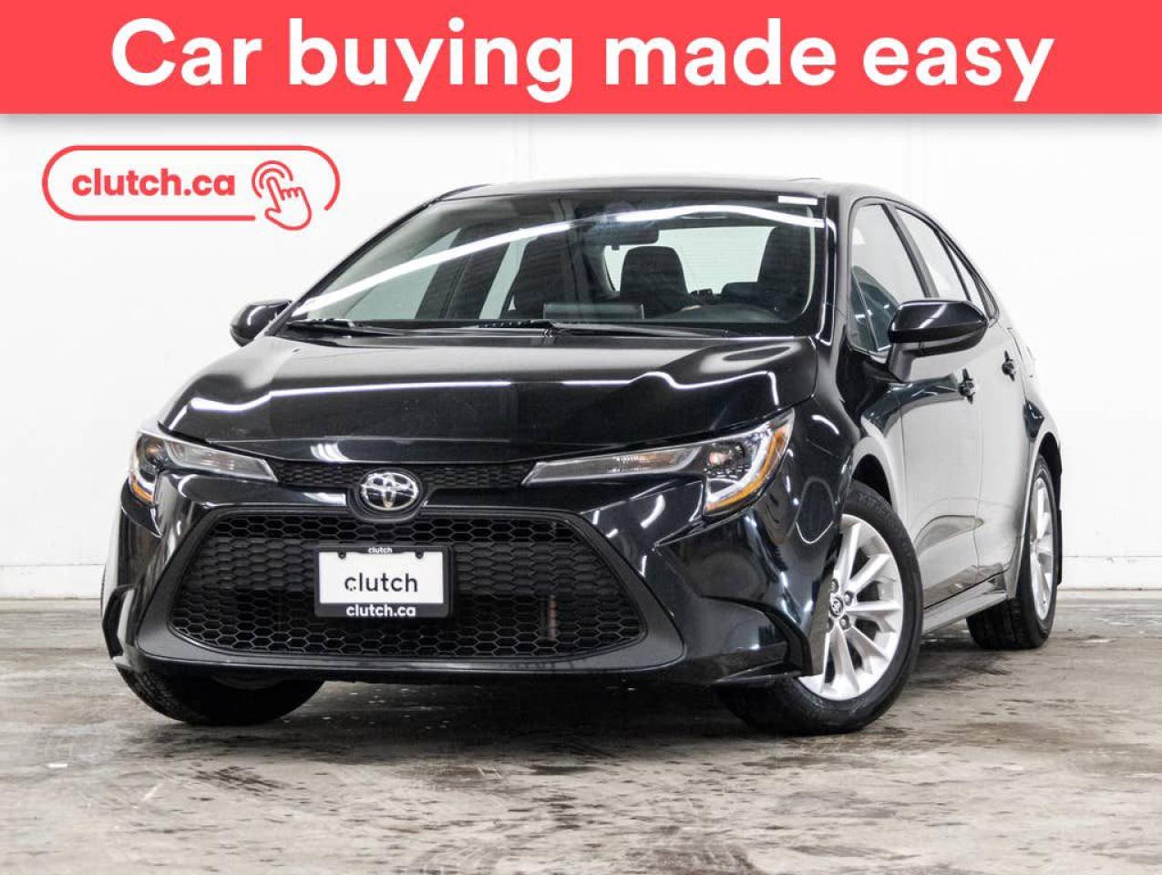 Used 2021 Toyota Corolla LE w/ Upgrade Pkg w/ Apple CarPlay & Android Auto, Power Moonroof, Rearview Cam for sale in Toronto, ON