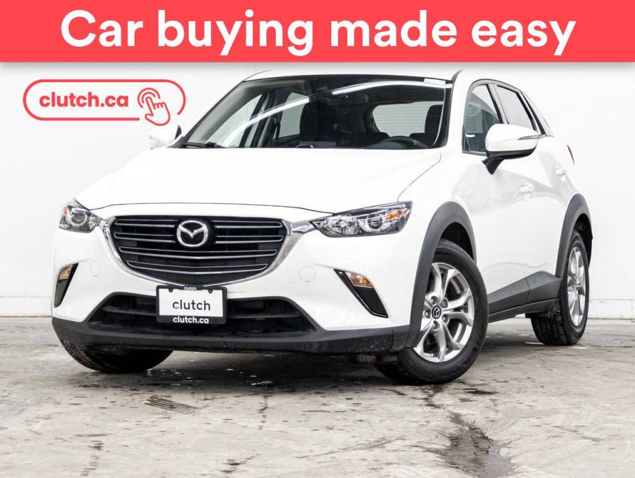 Used 2019 Mazda CX-3 GS AWD w/ Apple CarPlay & Android Auto, Heated Steering Wheel, Heated Front Seats for sale in Toronto, ON