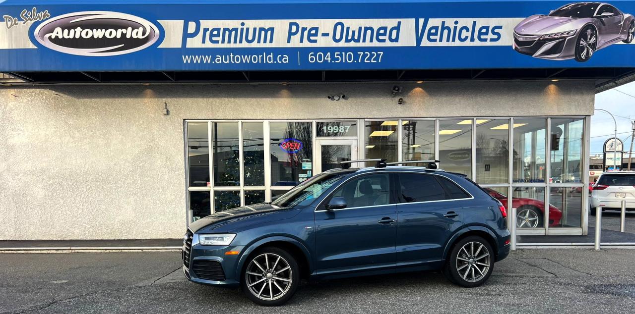 Used 2016 Audi Q3 Q3 S - Line Technik Quattro 2.0t *Nav, Sunroof* for sale in Langley, BC