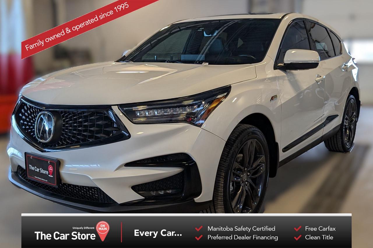 Used 2021 Acura RDX A-Spec| Carplay/1 Owner/No Accidents for sale in Winnipeg, MB