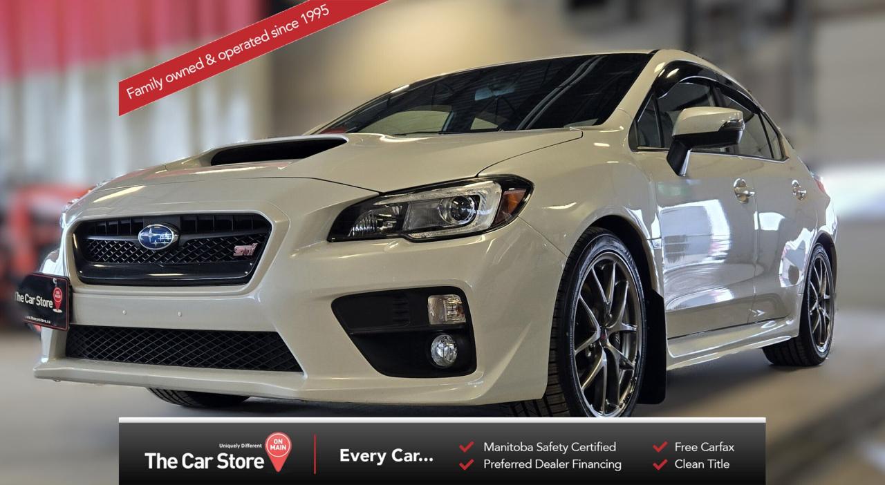 Used 2017 Subaru WRX STI Limited| Leather/Local/Clean Title for sale in Winnipeg, MB