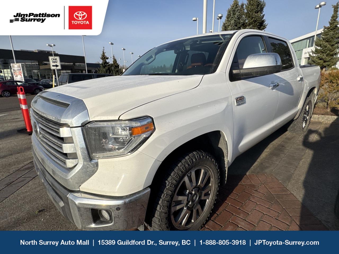 Used 2020 Toyota Tundra 4x4 CrewMax Platinum 5.7 6A for sale in Surrey, BC