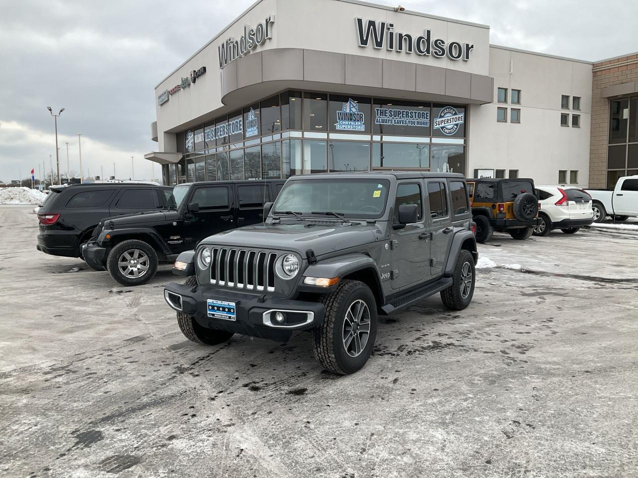 Used 2023 Jeep Wrangler Unlimited NAVIGATION/LOW KMS/COLD WEATHER PACKAGE for sale in Windsor, ON