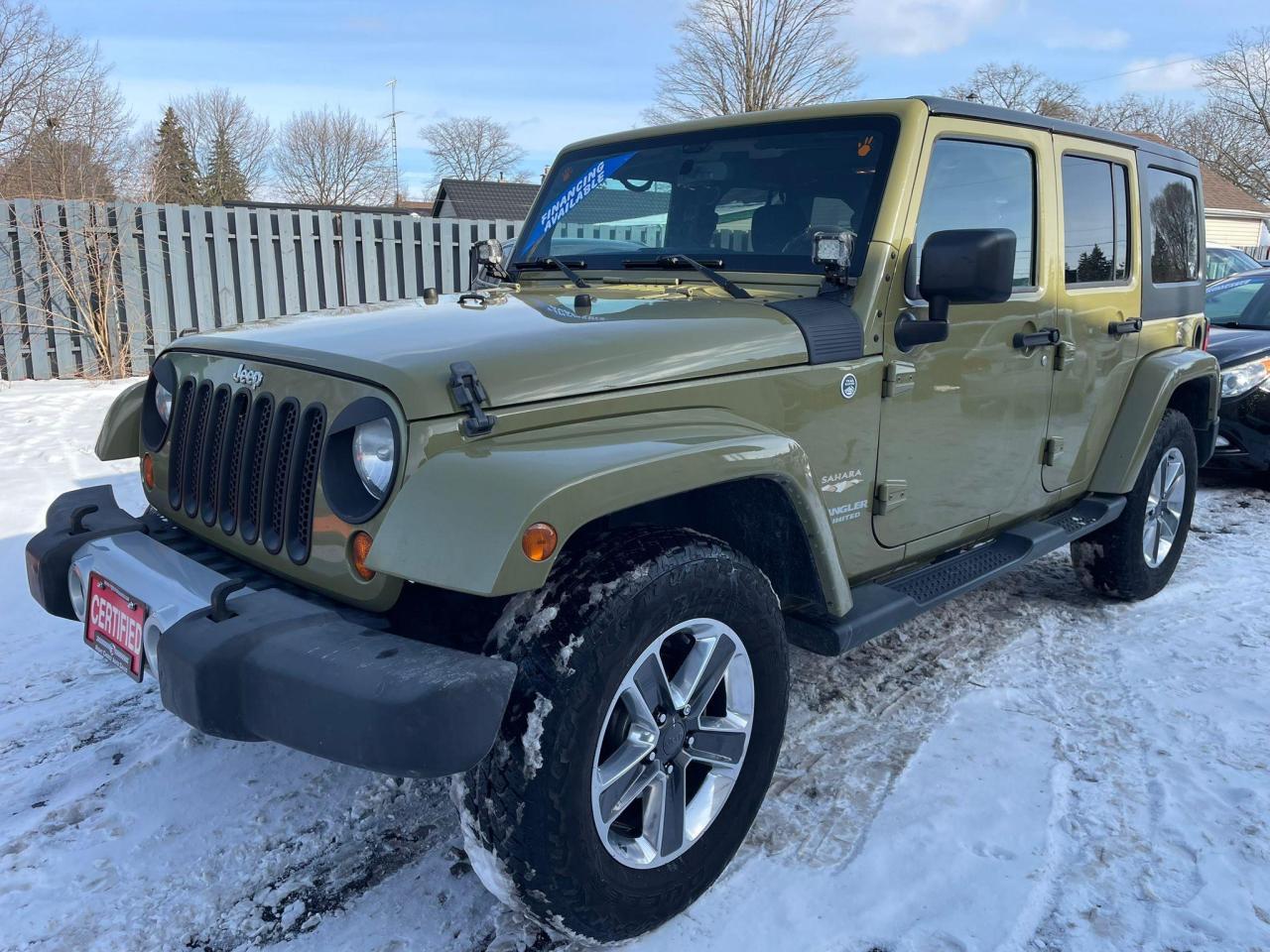 Used 2013 Jeep Wrangler 4WD 4DR SAHARA for sale in Brantford, ON