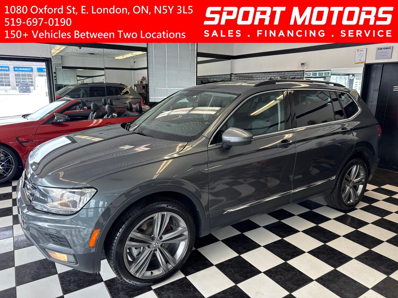 2018 Volkswagen Tiguan Comfortline AWD+ApplePlay+Blind Spot+HeatedLeather