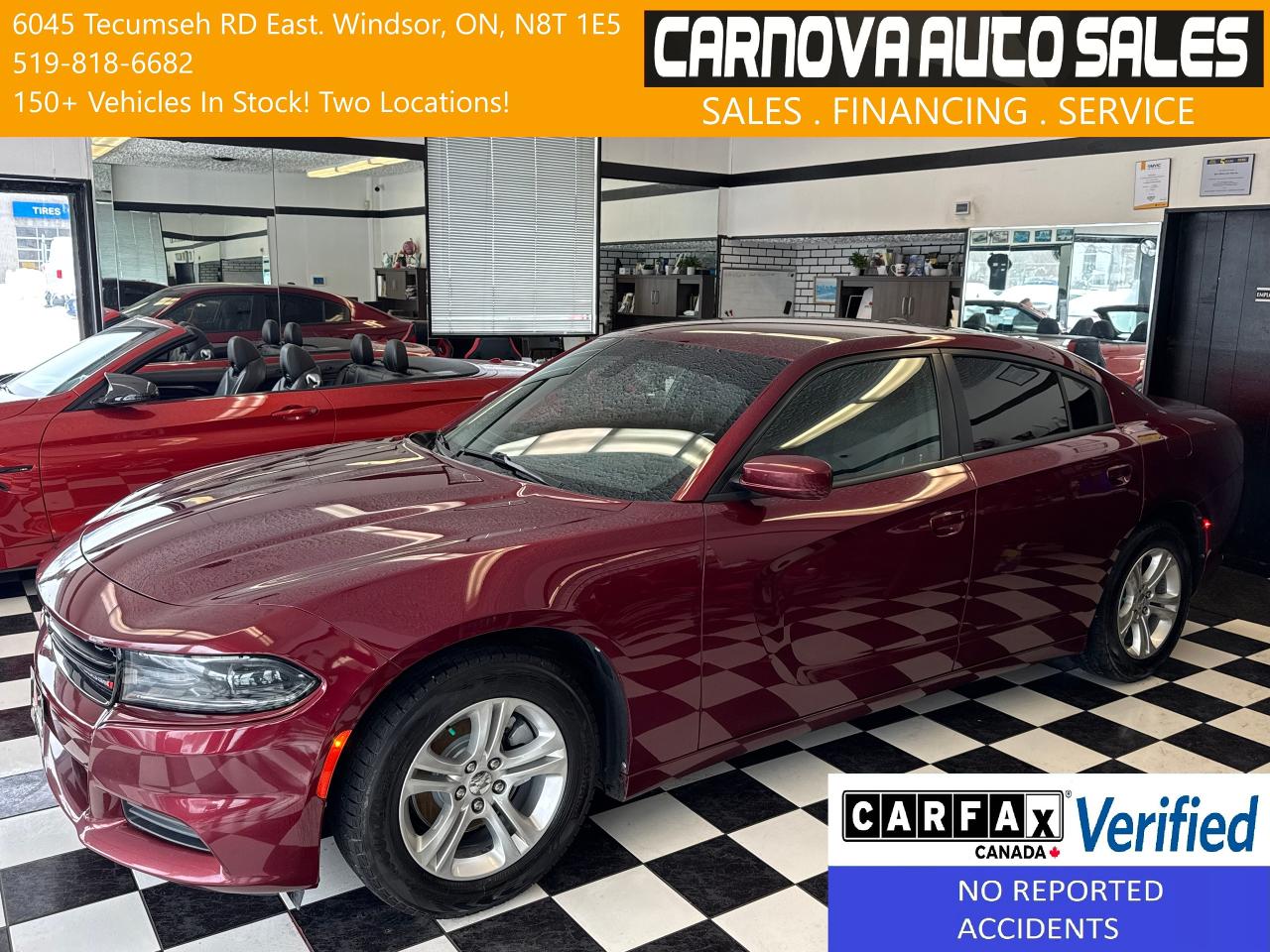 Used 2019 Dodge Charger SXT+ApplePlay+Camera+CLEAN CARFAX for sale in Windsor, ON