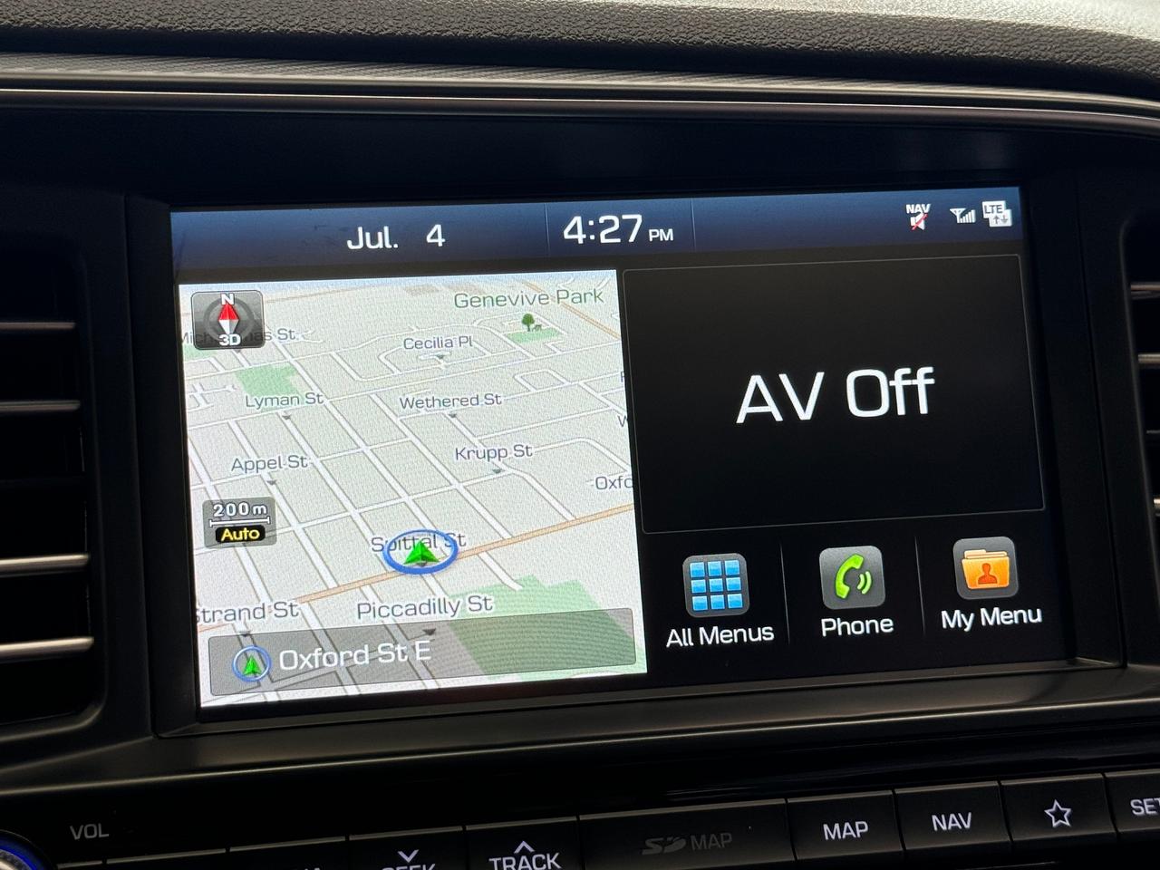 2020 Hyundai Elantra Ultimate+Adpative Cruise+GPS+Roof+GPS+New Tires Photo