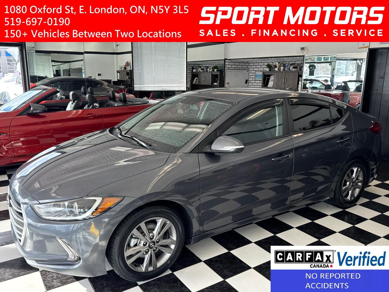 Used 2018 Hyundai Elantra GL+New Tire+Brakes+Camera+ApplePlay+CLEAN CARFAX for sale in London, ON