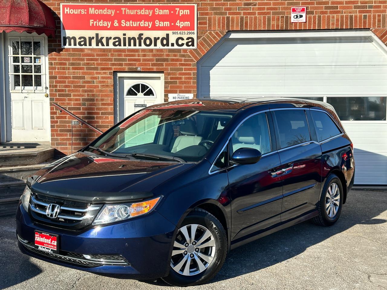 Used 2015 Honda Odyssey EX-L HTD Lthr Sunroof NAV 8Pass Bluetooth RvCam AC for sale in Bowmanville, ON