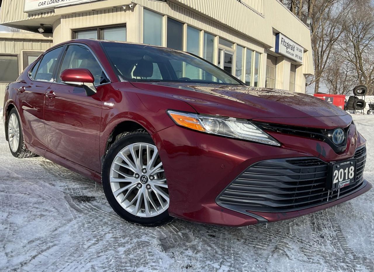 Used 2018 Toyota Camry HYBRID XLE - LTHR! NAV! 360 CAM! HUD! SUNROOF! for sale in Kitchener, ON