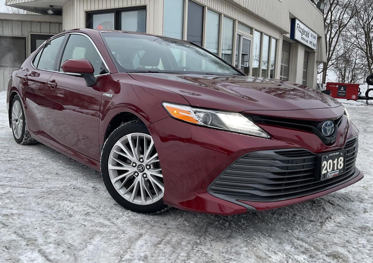 Used 2018 Toyota Camry HYBRID XLE - LTHR! NAV! 360 CAM! HUD! SUNROOF! for sale in Kitchener, ON