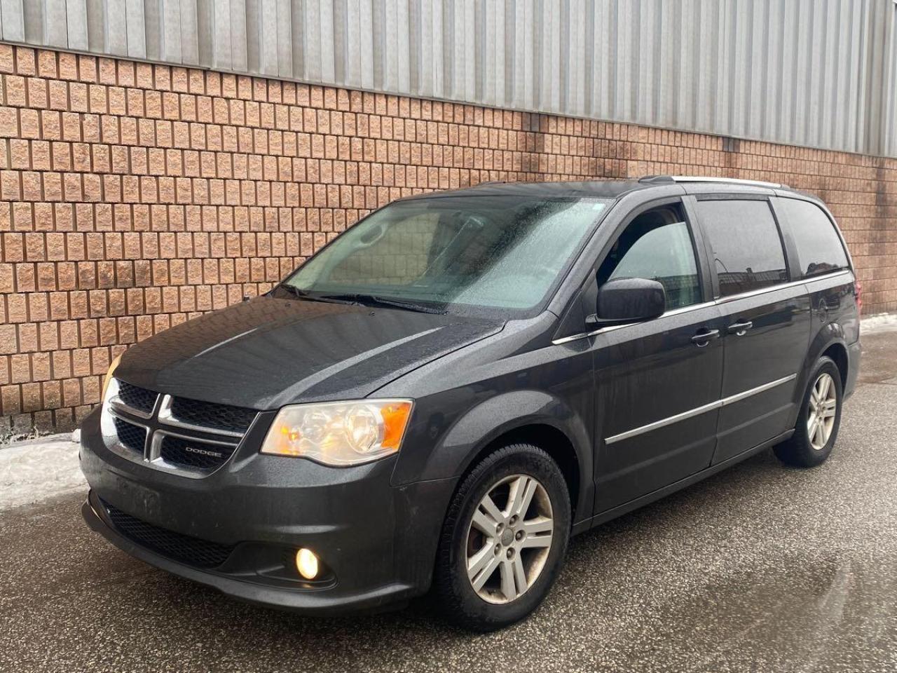 Used 2011 Dodge Grand Caravan CREW-NAV-DUAL DVD-LEATHER-POWER DOORS-1 OWNER for sale in Toronto, ON