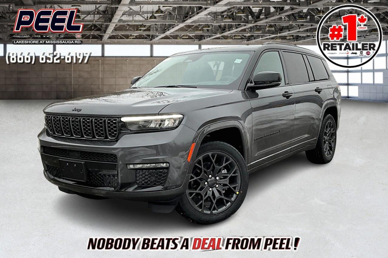 New 2025 Jeep Grand Cherokee L SUMMIT RESERVE | Luxury Tech V | High Altitude Pkg for sale in Mississauga, ON