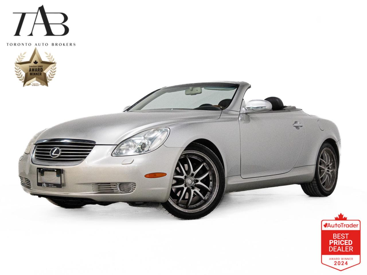 Used 2002 Lexus SC 430 CONVERTIBLE | MARK LEVINSON | KEYLESS ENTRY for sale in Vaughan, ON