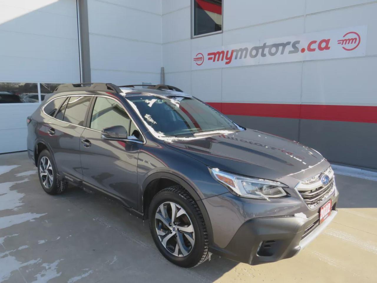 Used 2022 Subaru Outback Limited (**ALLOY RIMS**LEATHER**NAVIGATION**DIGITAL TOUCHSCREEN**REVERSE CAMERA**SUNROOF**POWER SEATS**HEATED SEATS/STEERING WHEEL**PUSH BUTTON START**LANE ASSIST**CUSTOM FACTORY SUBARU REAR CARGO MAT**REAR PRIVACY COVER**POWER LIFT GATE**) for sale in Tillsonburg, ON