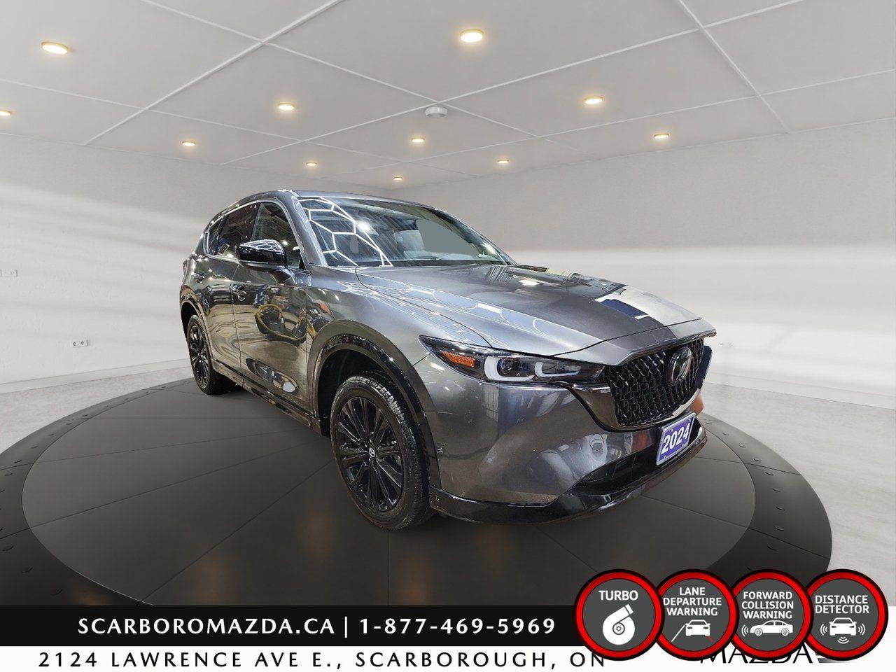 Used 2024 Mazda CX-5 TURBO|AWD|WINTER TIRES|NAV|SUNROOF|LEATHER for sale in Scarborough, ON