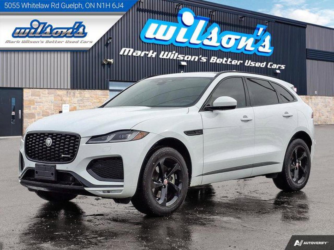 Used 2022 Jaguar F-PACE P250 R-Dynamic S AWD | Pano Roof | Leather | Nav | Heated Seats + Steering | Power Tailgate for sale in Guelph, ON