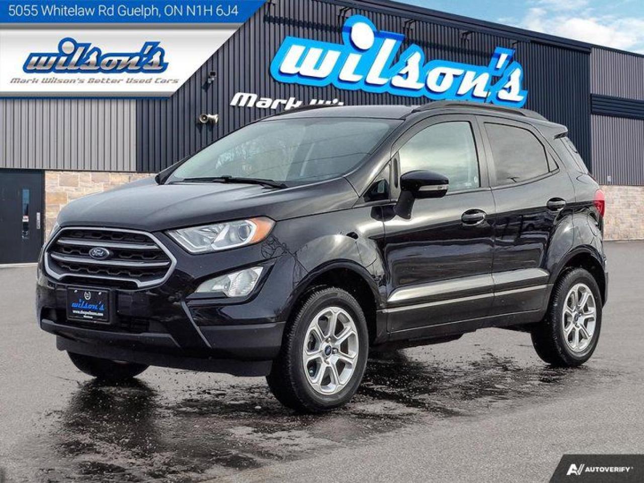 Used 2020 Ford EcoSport SE 4WD | 2.0L 4 Cylinder | Sunroof | Nav | Heated Seats | Rear Camera & more!! for sale in Guelph, ON