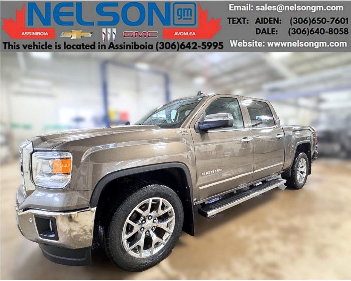 Used 2014 GMC Sierra 1500 SLT CREW 4X4 for sale in Avonlea, SK