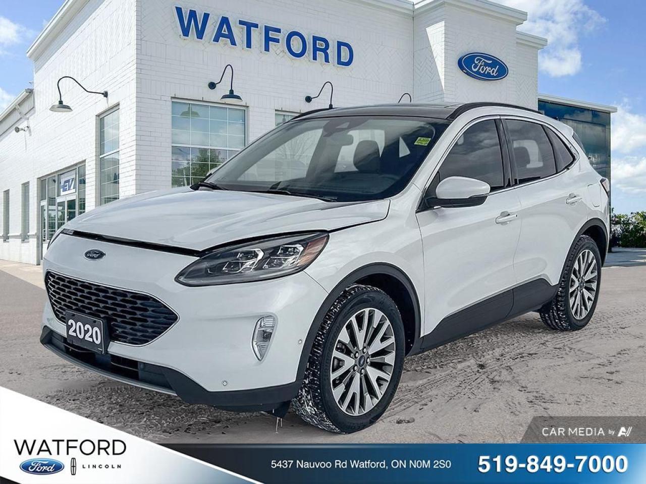 Used 2020 Ford Escape Titanium TI for sale in Watford, ON