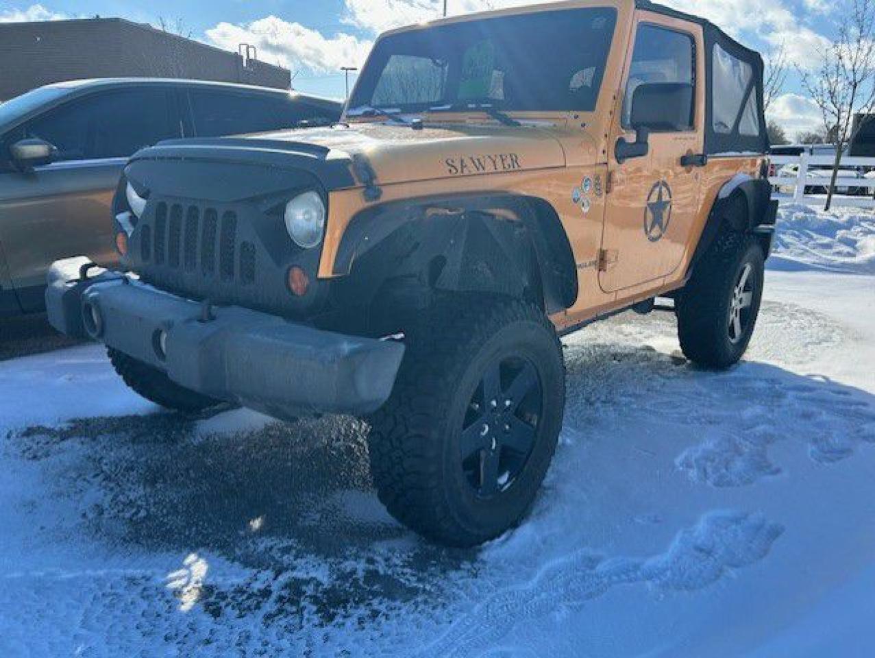 Used 2012 Jeep Wrangler 4 RM 2 portes Sport for sale in Watford, ON