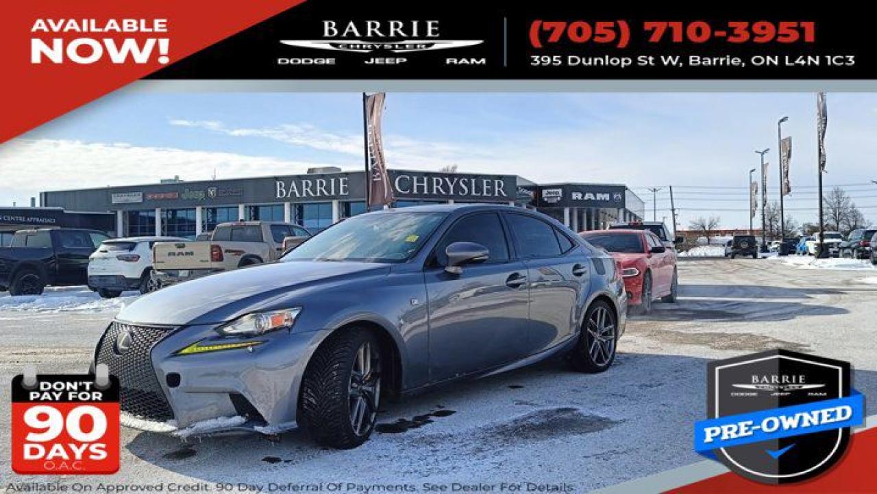 Used 2014 Lexus IS 350 F-SPORT for sale in Barrie, ON