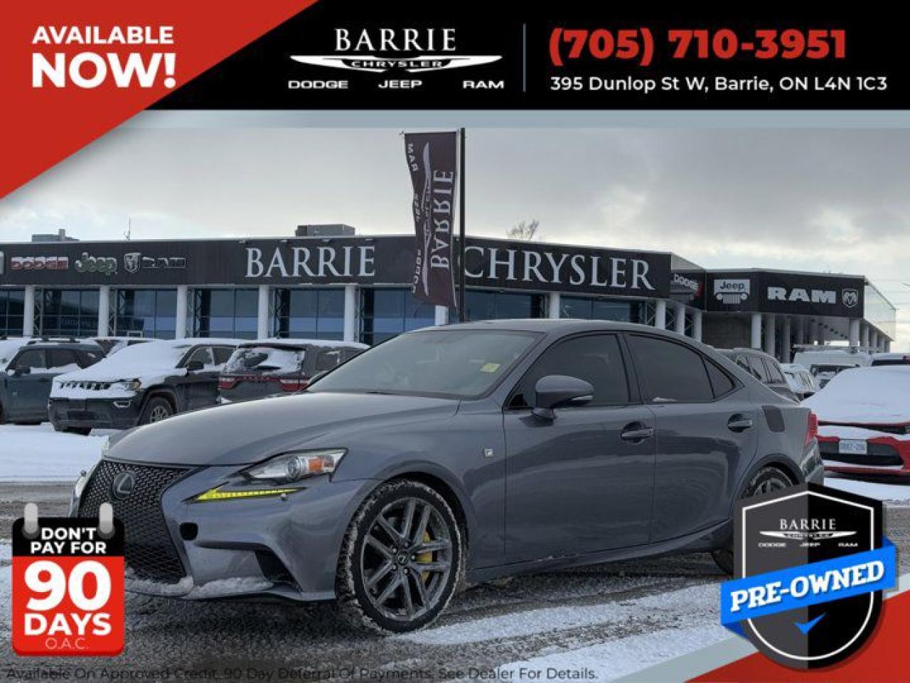 Used 2014 Lexus IS 350 F-SPORT for sale in Barrie, ON