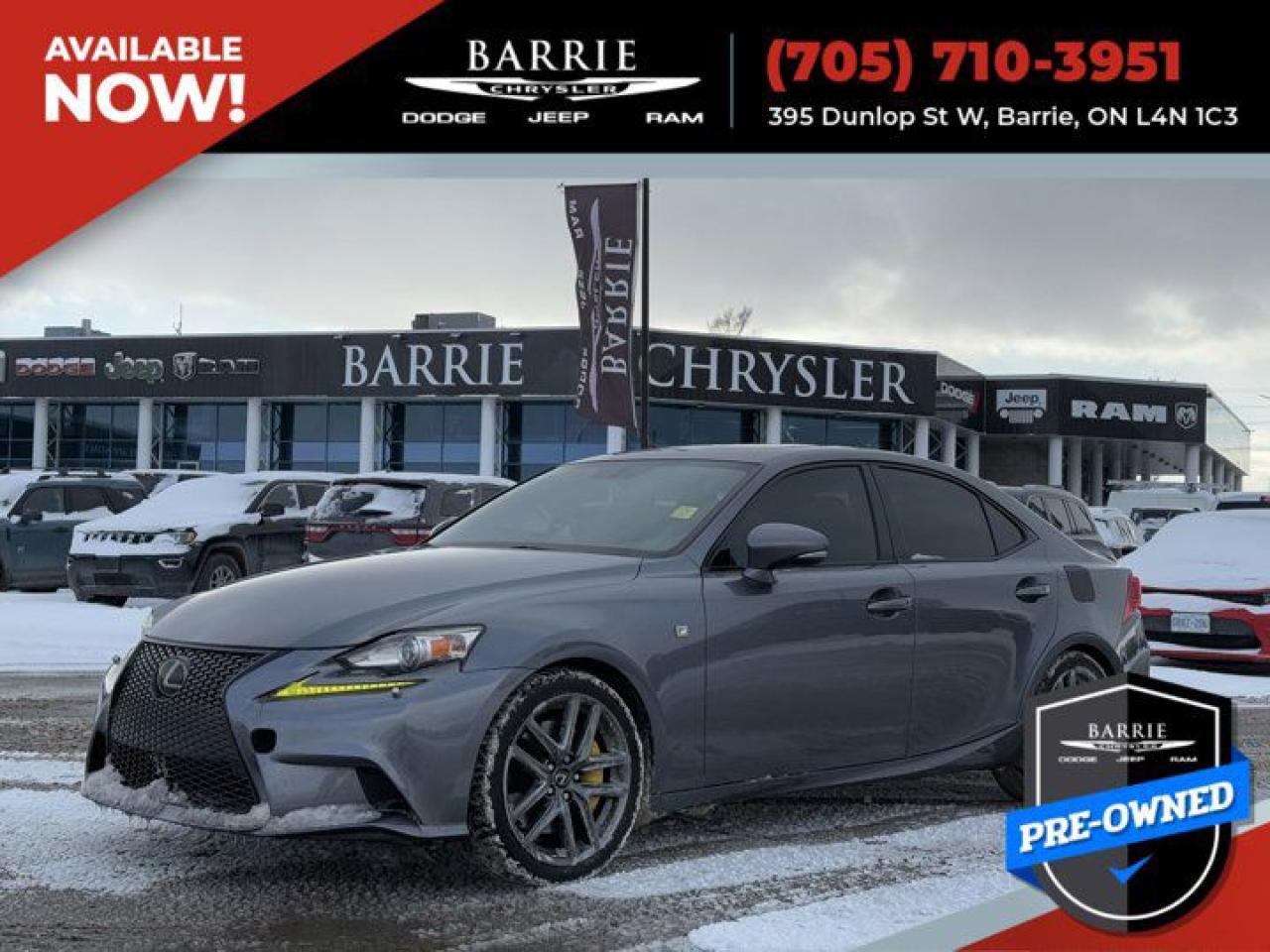 Used 2014 Lexus IS 350 F-SPORT for sale in Barrie, ON