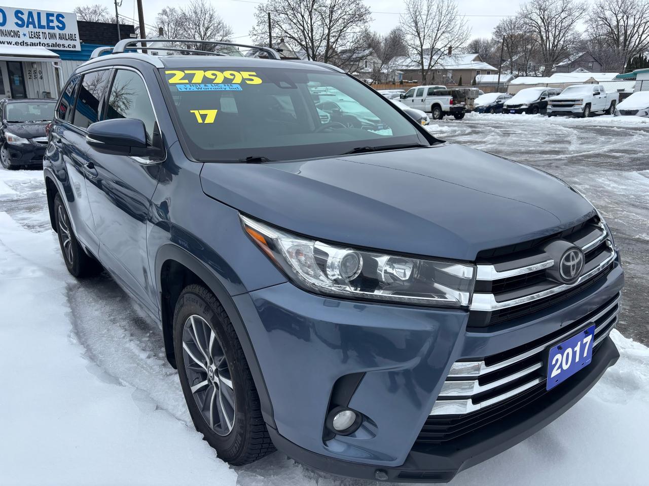 Used 2017 Toyota Highlander XLE, AWD, Loaded, Leather, Navigation, Sunroof for sale in St Catharines, ON