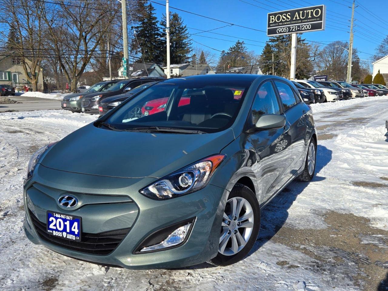 <p><span style=font-family: Segoe UI, sans-serif; font-size: 18px;>EXCELLENT DRIVING GRAY ON BLACK HYUNDAI HATCHBACK IN GREAT CONDITION W/ GOOD MILEAGE, EQUIPPED W/ THE EVER RELIABLE ECO FRIENDLY 4 CYLINDER 2.0L ENGINE, LOADED W/ POWER/HEATED SEATS, PANORAMIC POWER MOONROOF, BLUETOOTH CONNECTION, KEYLESS ENTRY, POWER LOCKS/WINDOWS AND MIRRORS, AIR CONDITIONING, CRUISE CONTROL, AUX AND USB INPUT, CD/AM/FM RADIO, WARRANTIES AND MORE! This vehicle comes certified with all-in pricing excluding HST tax and licensing. Also included is a complimentary 36 days complete coverage safety and powertrain warranty, and one year limited powertrain warranty. Please visit our website at bossauto.ca today!</span></p>