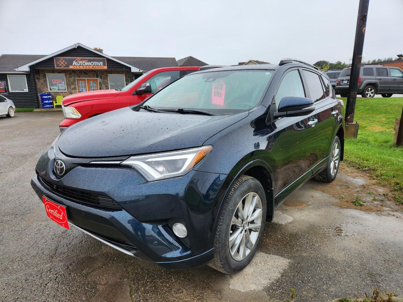 Used 2017 Toyota RAV4 PLATINUM for sale in Dundalk, ON