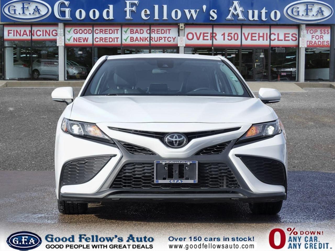 2023 Toyota Camry SE MODEL, LEATHER & SUEDE, REARVIEW CAMERA, HEATED - Photo #2