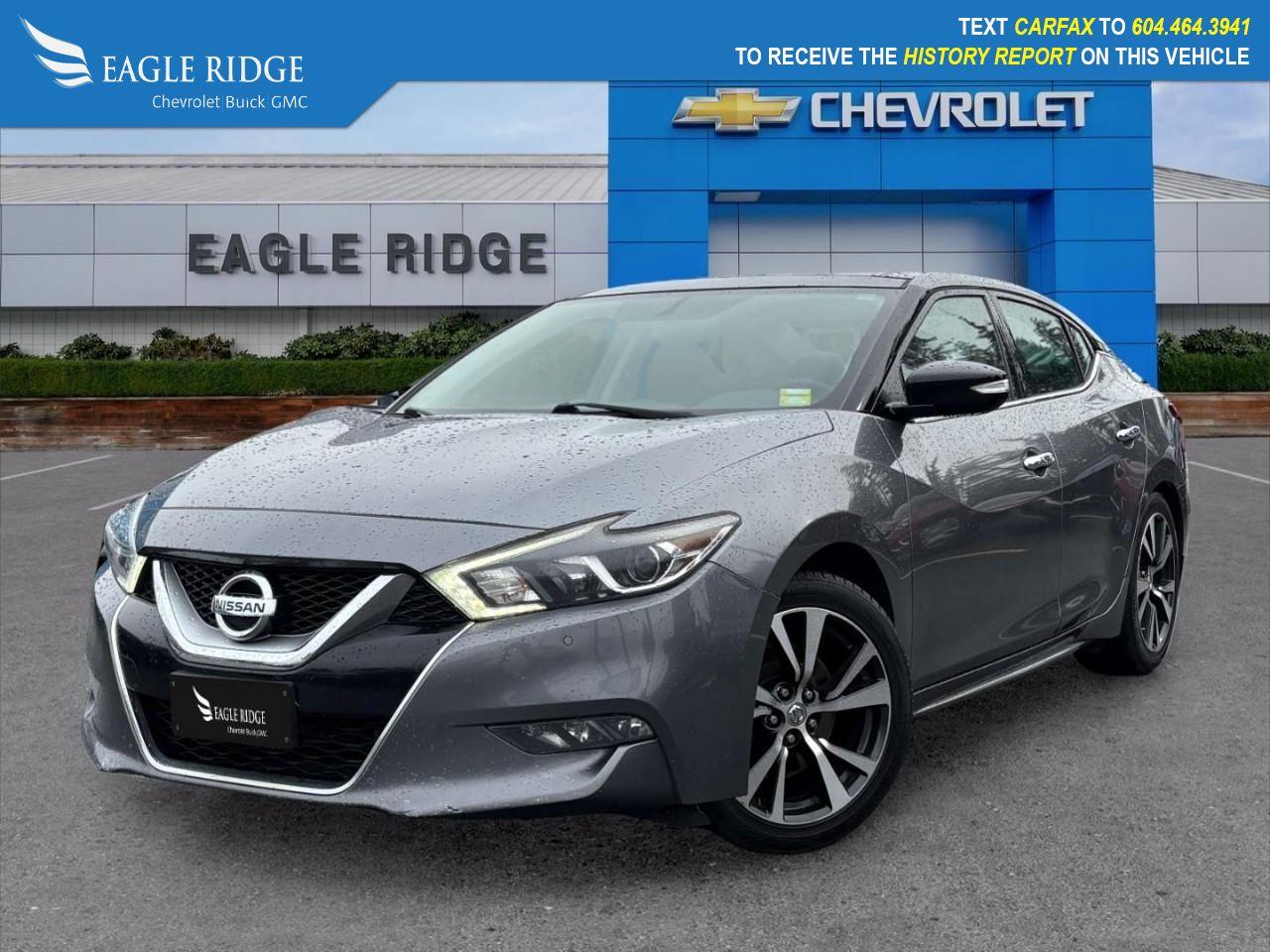 Used 2016 Nissan Maxima Power moonroof, Power steering, Power windows, Radio: AM/FM/CD Audio System w/Navigation, Rear anti-roll bar, Rear window defroster, Remote keyless entry, Speed-sensing steering for sale in Coquitlam, BC