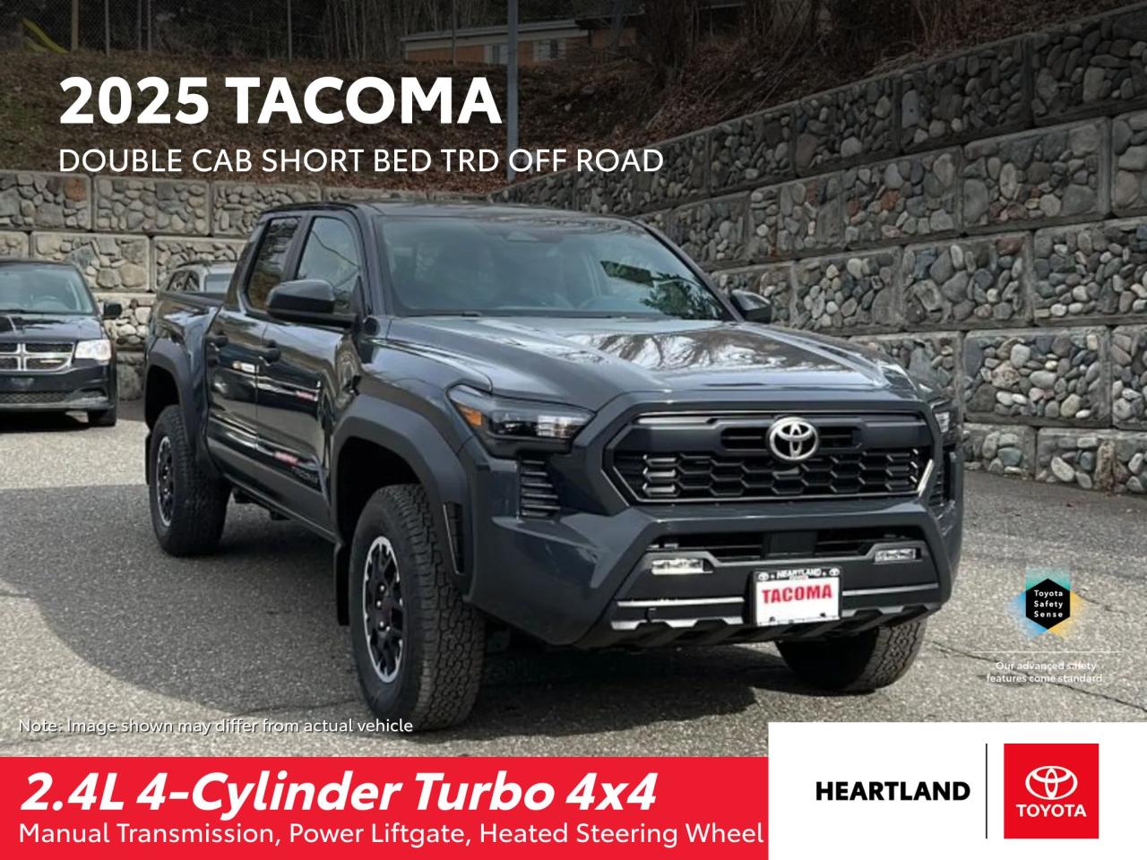 New 2025 Toyota Tacoma Double Cab MT TRD OFFROAD for sale in Williams Lake, BC