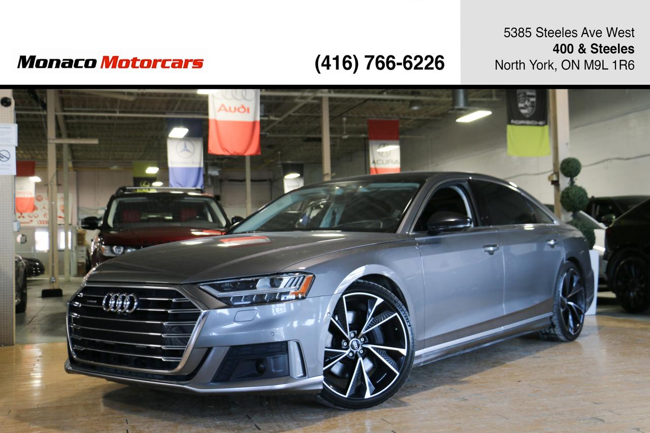 Used 2019 Audi A8 L - MASSAGE SEAT|HEADSUP|PANO|BLINDSPOT|NAVIGATION for sale in North York, ON