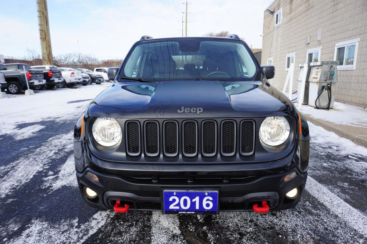 2016 Jeep Renegade TRAILHAWK AWD CERTIFIED *1 OWNER*ACCIDENT FREE* CAMERA NAV BLUETOOTH LEATHER CRUISE ALLOYS - Photo #2