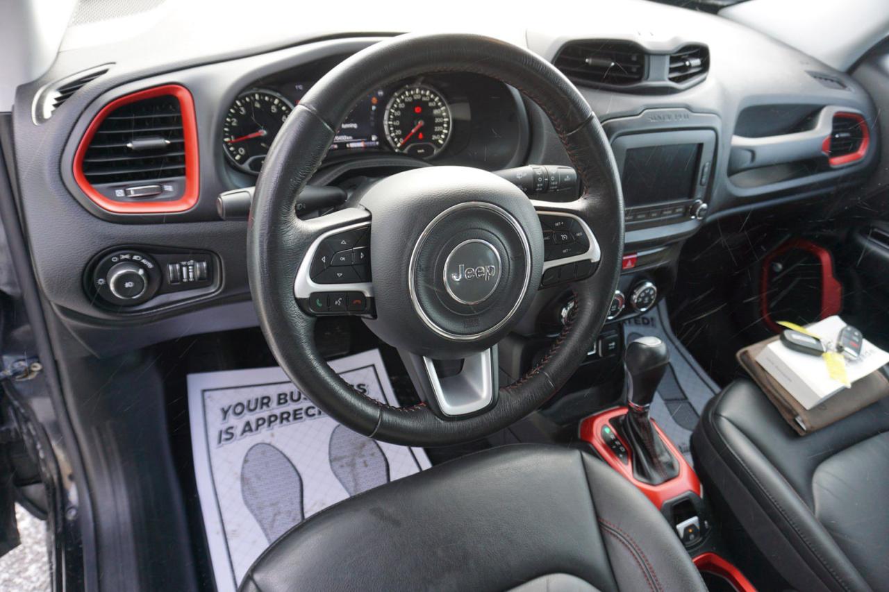 2016 Jeep Renegade TRAILHAWK AWD CERTIFIED *1 OWNER*ACCIDENT FREE* CAMERA NAV BLUETOOTH LEATHER CRUISE ALLOYS - Photo #9