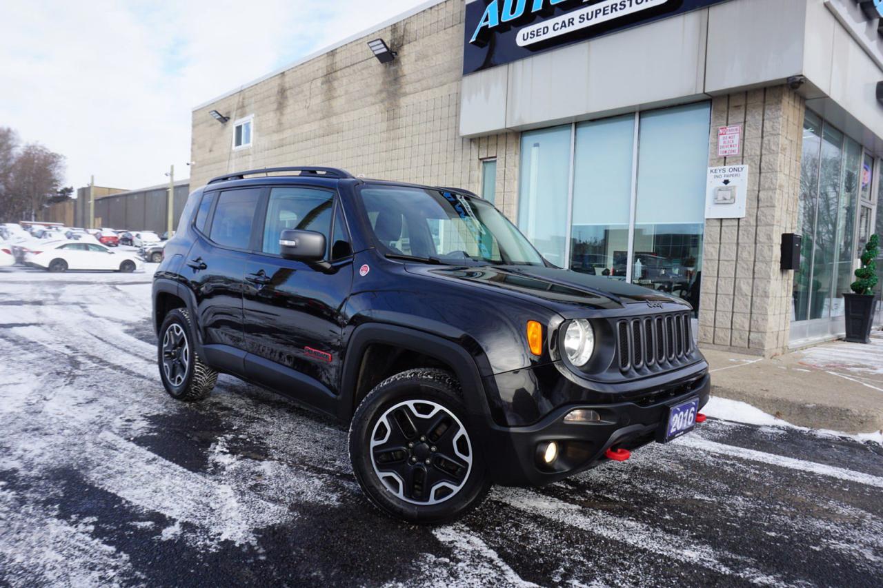 2016 Jeep Renegade TRAILHAWK AWD CERTIFIED *1 OWNER*ACCIDENT FREE* CAMERA NAV BLUETOOTH LEATHER CRUISE ALLOYS - Photo #8