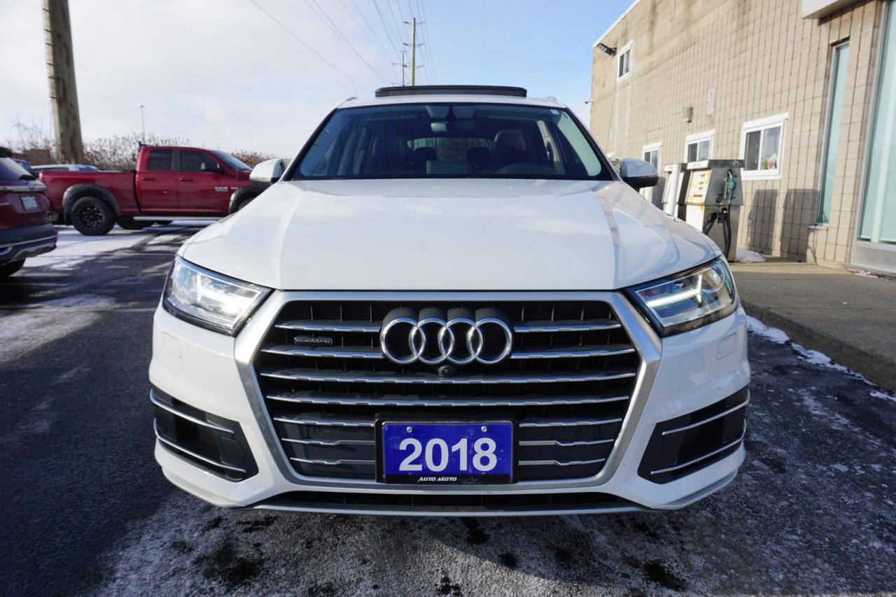 2018 Audi Q7 V6 PROGRESSIV AWD CERTIFIED *1 OWNER*ACCIDENT FREE* CAMERA NAV BLUETOOTH LEATHER HEATED SEATS PANO ROOF CRUISE ALLOYS - Photo #2