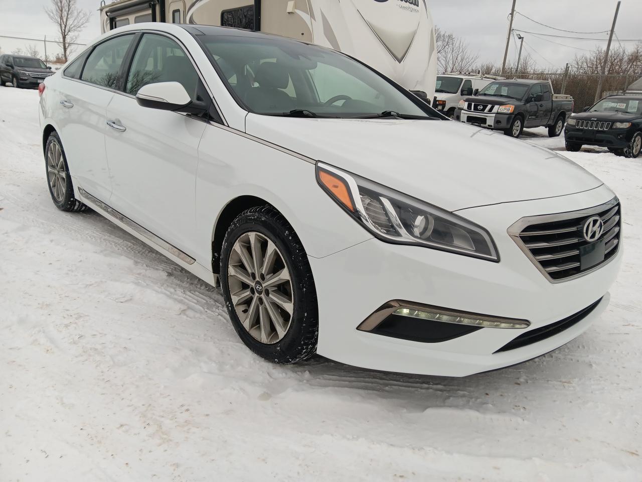 Used 2017 Hyundai Sonata Limited, Leather, Nav, Htd Steering & Seats, BU Ca for sale in Edmonton, AB