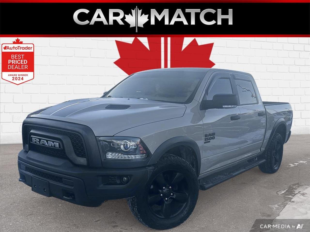 Used 2019 RAM 1500 Classic WARLOCK / 4X4 / CREW CAB / 5'7