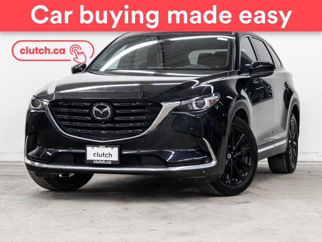 Used 2022 Mazda CX-9 Kuro Edition AWD w/ Apple CarPlay & Android Auto, Heated Steering Wheel, Heated Front Seats for sale in Toronto, ON