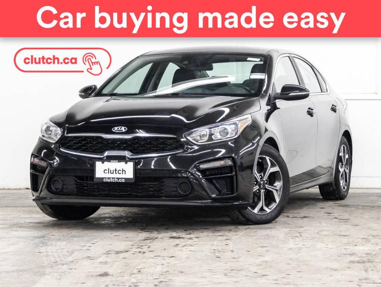 Used 2020 Kia Forte EX w/ Apple CarPlay & Android Auto, A/C, Rearview Cam for sale in Toronto, ON