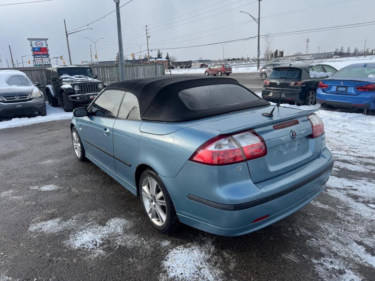 2007 Saab 9-3 2.0T, AUTO, CONVERTIBLE, LOADED, AS IS SPECIAL - Photo #3