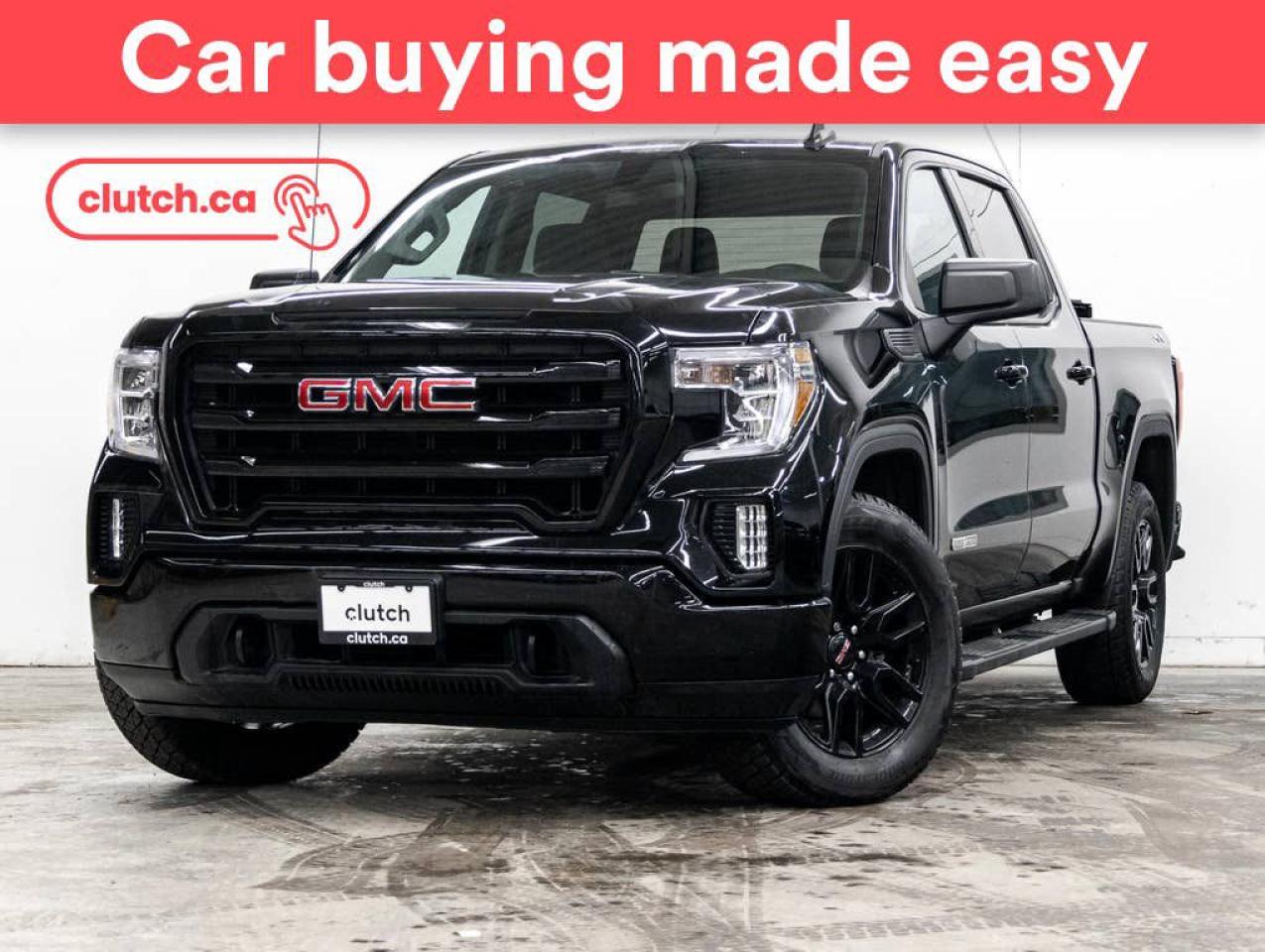 Used 2019 GMC Sierra 1500 Crew Cab Elevation 4WD w/ Apple CarPlay & Android Auto, Heated Steering Wheel, Heated Front Seats for sale in Toronto, ON