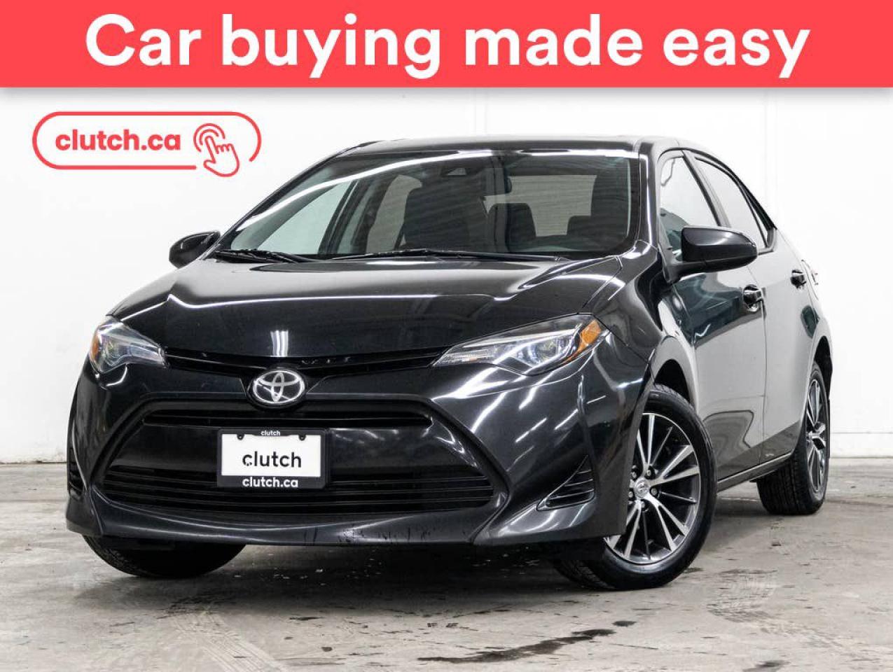 Used 2018 Toyota Corolla LE w/ Heated Steering Wheel, Heated Front Seats, Rearview Camera for sale in Toronto, ON