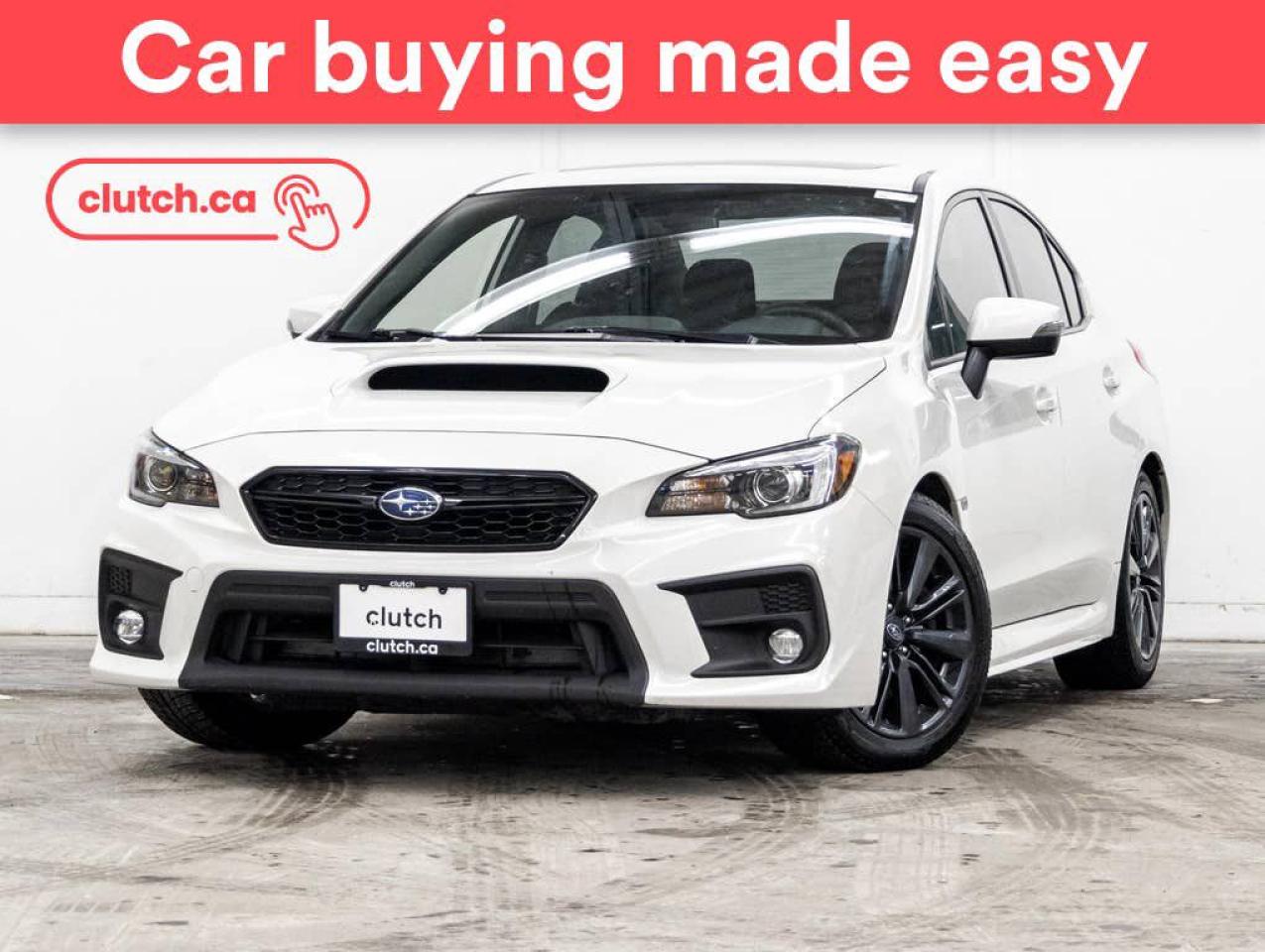 Used 2020 Subaru WRX Sport AWD w/ EyeSight Pkg. w/ Apple CarPlay & Android Auto, Heated Front Seats, Rearview Camera for sale in Toronto, ON