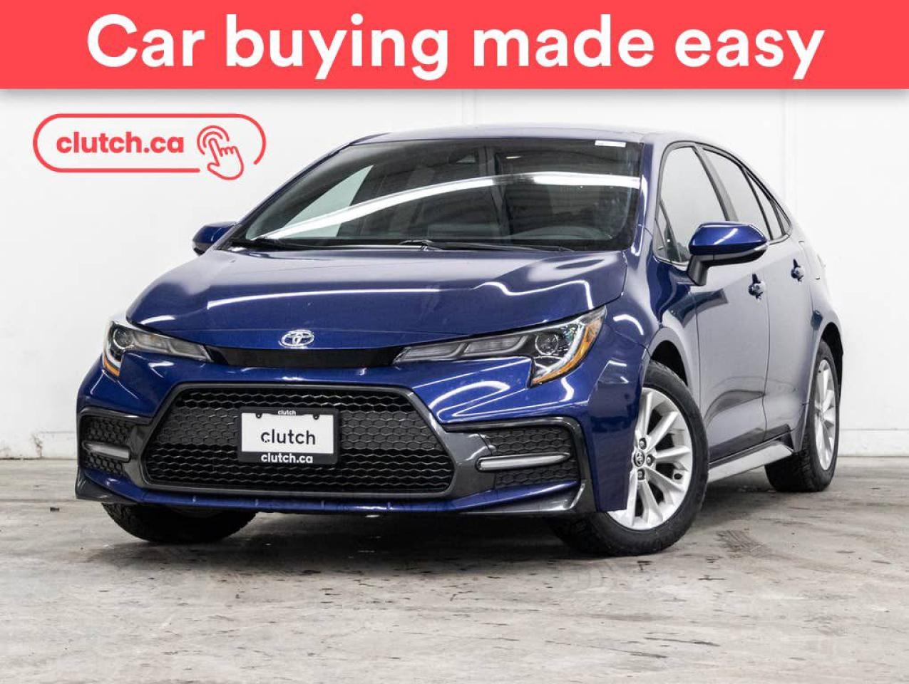 Used 2022 Toyota Corolla SE w/ Apple CarPlay & Android Auto, Heated Front Seats, Rearview Camera for sale in Toronto, ON